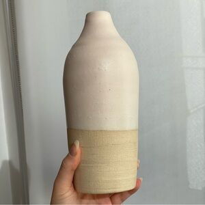 Two-Tone Ceramic Vase